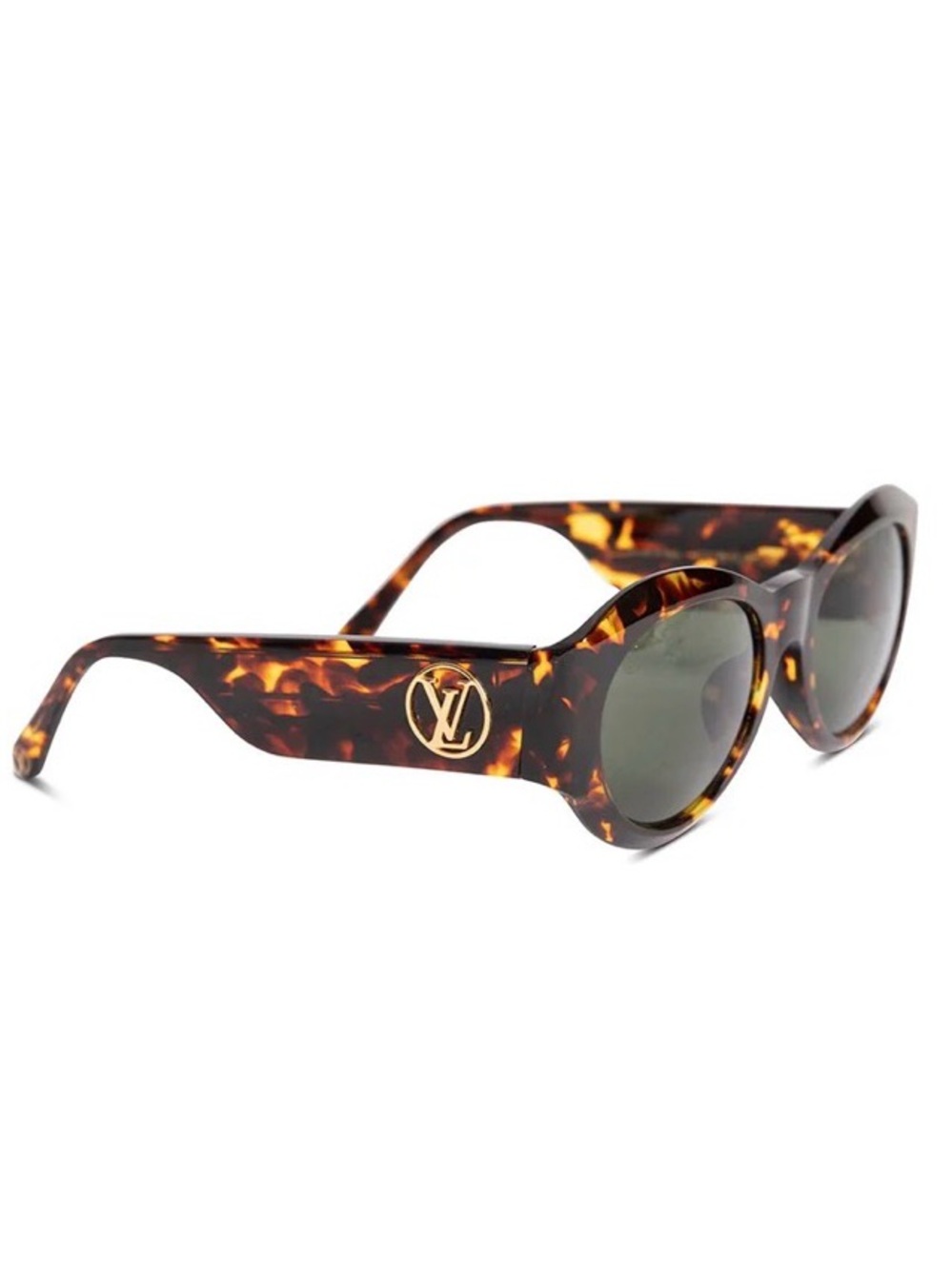 Discontinued Louis Vuitton tortoise shell acetate sunglasses